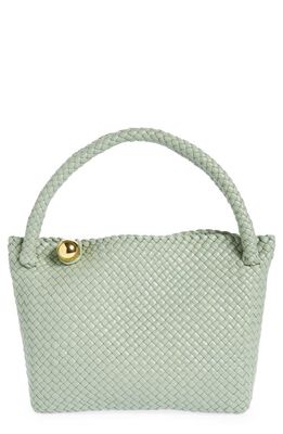 Bottega Veneta Tosca Intreccio Leather Hobo in 3401 New Sauge-M Brass