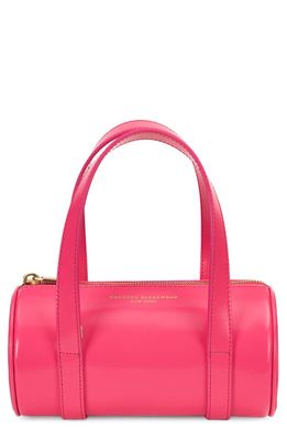 Brandon Blackwood Mini Leather Duffle Bag in Pink