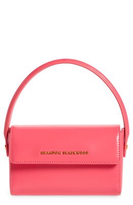 Brandon Blackwood Quincy Top Handle Bag in Hot Pink