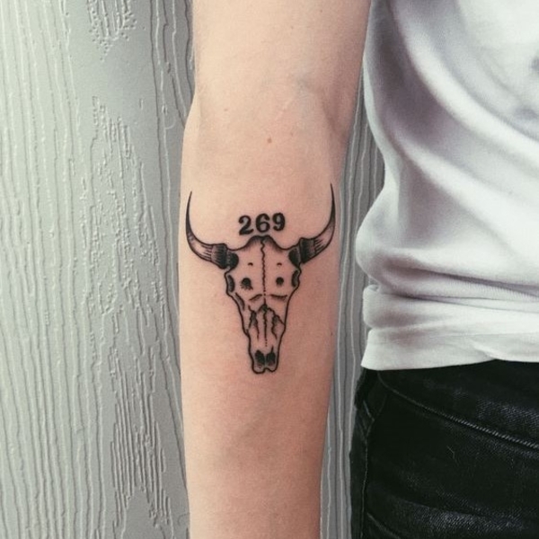 30 Best Bull Skull Tattoo Ideas 21 30 Best Bull Skull Tattoo Ideas