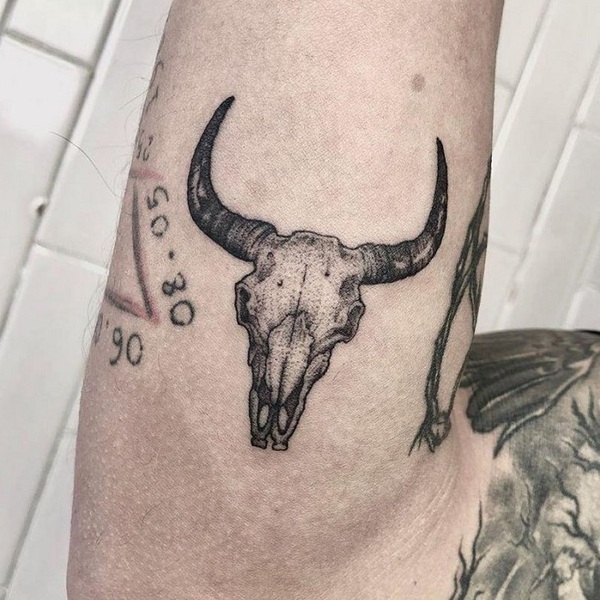 30 Best Bull Skull Tattoo Ideas 3 30 Best Bull Skull Tattoo Ideas