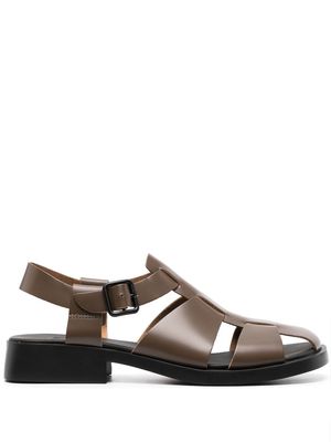 Camper Dana leather sandals - Brown