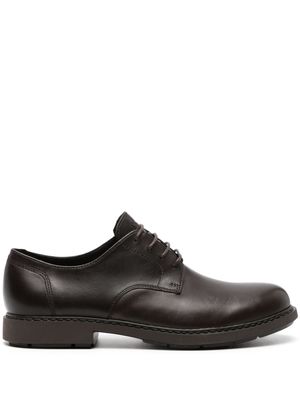 Camper Neuman leather derby shoes - Brown