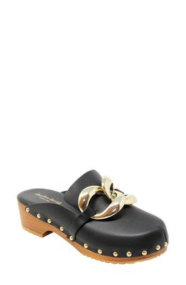 Charles David Siena Clog in Black-Lech