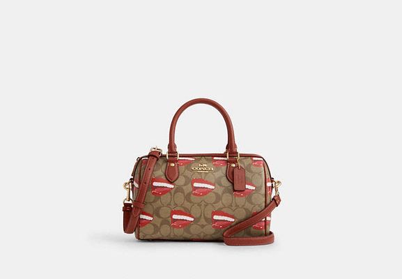 Coach Outlet Coach X Tom Wesselmann Rowan Satchel In Signature Canvas - Brown
