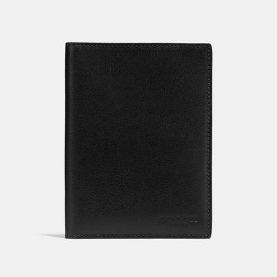 Coach Outlet Passport Case - Black