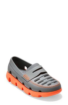 Cole Haan 4.ZeroGrand All Day Loafer in Ironstone/Shocking Orange