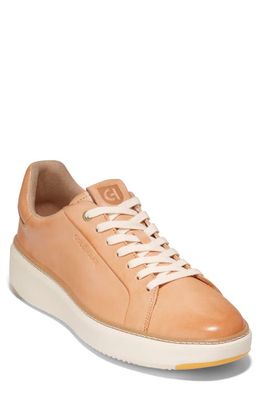 Cole Haan GrandPro Topspin Sneaker in Barely Beige Vachetta/Ivory