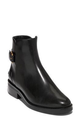 Cole Haan Hampshire Waterproof Bootie in Black Ltr