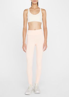 Corset Grid Strappy Sports Bra