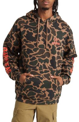 DARK SEAS Field Supply Camo Graphic Hoodie in Duck Camo