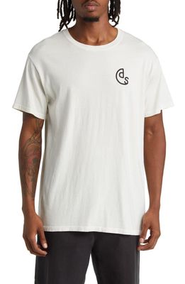 DARK SEAS Trailblazed Graphic T-Shirt in Antique White