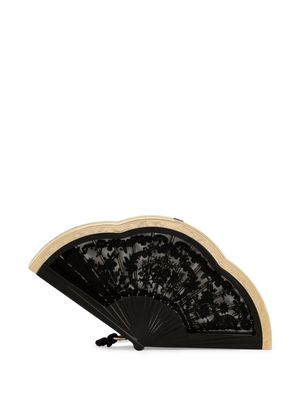 Dolce & Gabbana Dolce Box leather clutch bag - Black