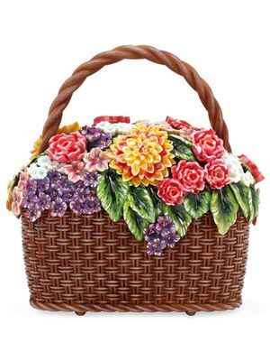 Dolce & Gabbana Dolce Box leather tote bag - Brown