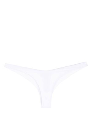 Dsquared2 logo-print bikini thong - White