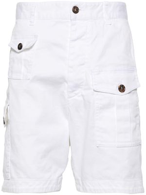 Dsquared2 Sexy cargo shorts - White