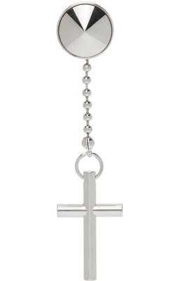 Dsquared2 Silver Cross Single Earring