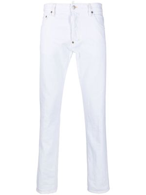 Dsquared2 slim-cut jeans - White