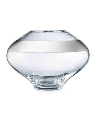 Duo Round Large Glass Vase