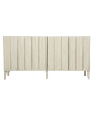 East Hampton Linen Fold Entertainment Console