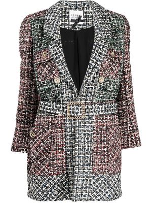 Edward Achour Paris Tweed Short Jacket - Multicolour