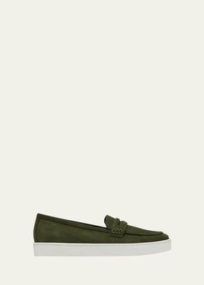 Ellisa Suede Casual Penny Loafers