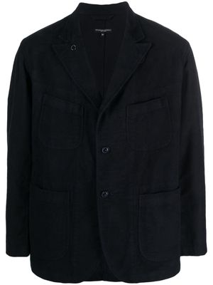 Engineered Garments Bedford decorative-button single-breasted blazer - Blue