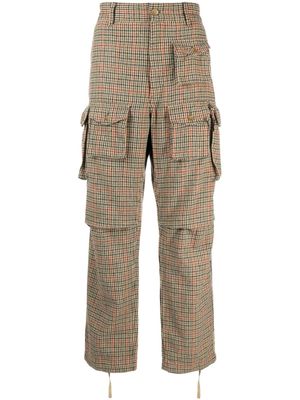 Engineered Garments FA checked cargo pants - Multicolour