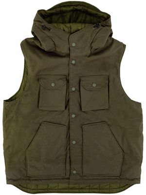Engineered Garments Field padded gilet - Green