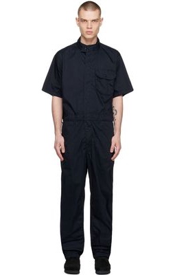 Engineered Garments Navy Racing Jumpsuit