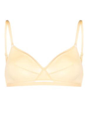 ERES Lydia Soyeuse triangle-cup bra - Yellow