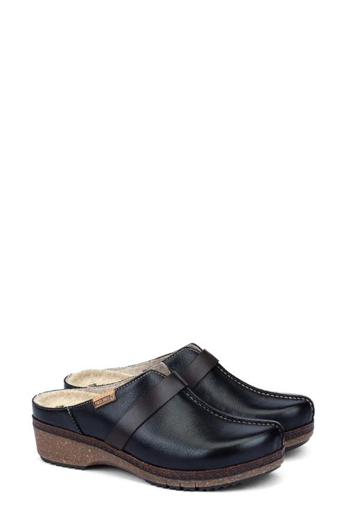 PIKOLINOS Granada Water Repellent Clog in Black