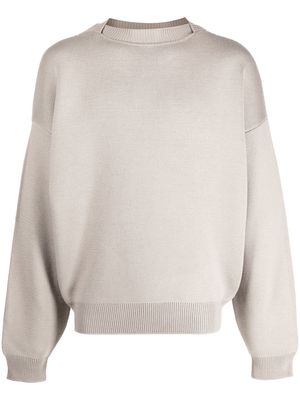 Fear Of God crewneck knitted jumper - Neutrals
