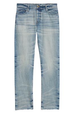 Fear of God Eternal Straight Leg Jeans in 5 Year Indigo
