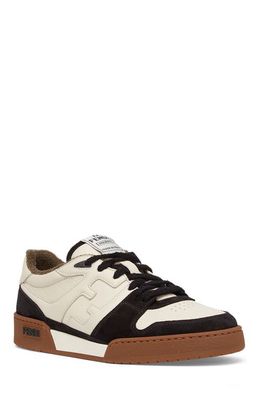 Fendi FF Match Sneaker in Nero/Milk/Nero