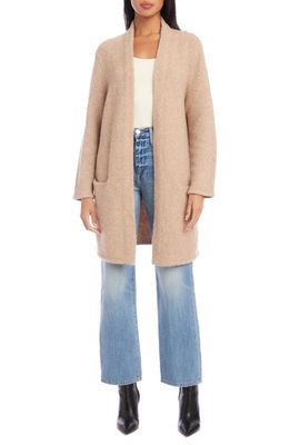 FIFTEEN TWENTY Long Cardigan in Camel