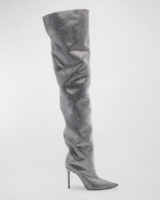 Fiona Crystal Over-The-Knee Boots