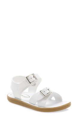 Footmates Eco-Ariel Waterproof Sandal in White Micro
