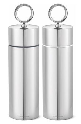 Georg Jensen Bernadotte Salt & Pepper Grinder Set in Stainless Steel