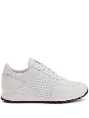 Giuseppe Zanotti Jimi Running leather sneakers - White
