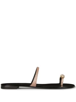 Giuseppe Zanotti Ring toe-strap sandals - Pink