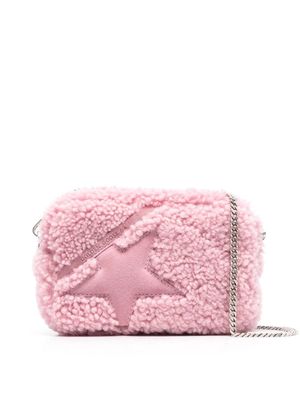Golden Goose fur clutch bag - Pink