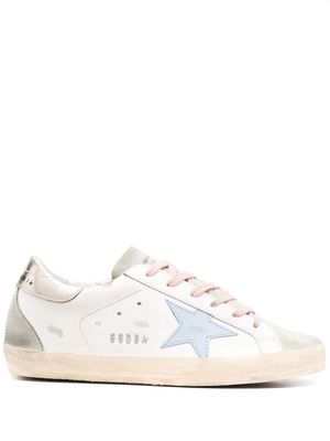Golden Goose patch-detail lace-up sneakers - White Golden Goose patch-detail lace-up sneakers - White