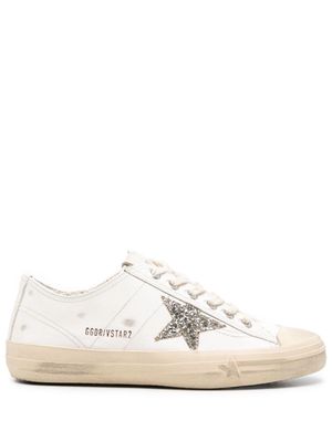 Golden Goose V-Star 2 distressed sneakers - White
