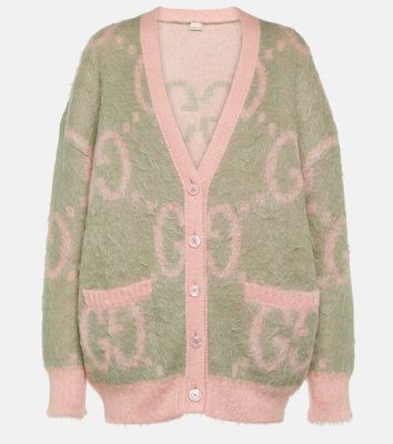 Gucci GG jacquard mohair-blend cardigan