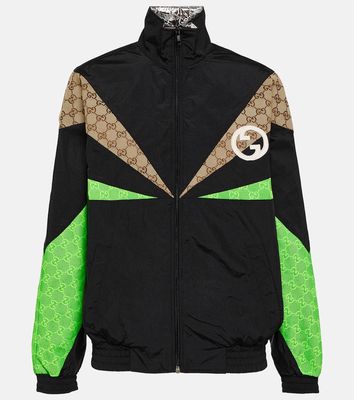 Gucci Logo paneled jacket