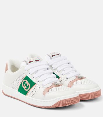 Gucci Screener Interlocking G leather sneakers