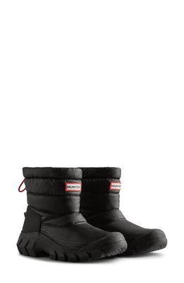 Hunter Intrepid Snow Boot in Black