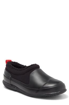 Hunter Kids' Fleece Lined Slipper in Black