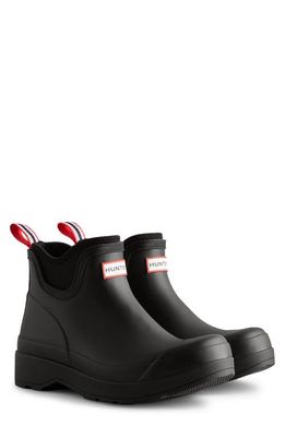 Hunter Play Scuba Trim Rain Boot in Black